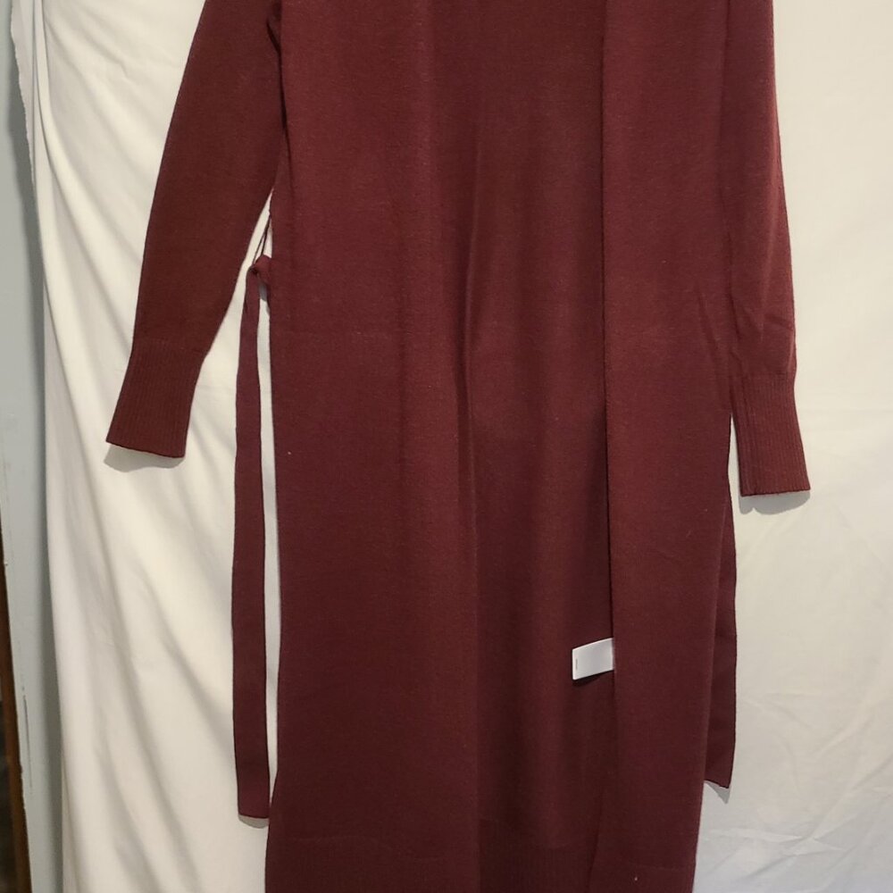 Womens long knit duster/cardigan - Picture 6 of 6